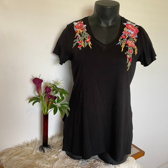 Anthropologie Caite Tops - Anthropologie Caite Floral Blouse